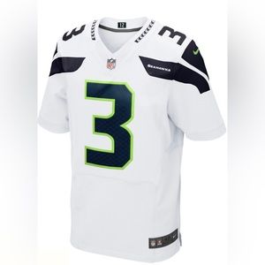 Men's NIKE Elite Wilson Jersey | Seattle Seahawks | White | 40/M